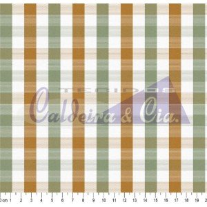 Xadrez Olivia cor 01 (Verde)